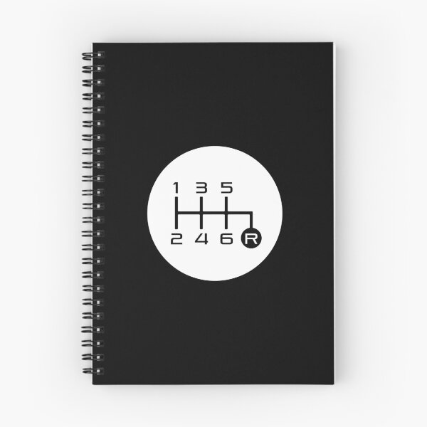Item preview, 6-Speed Manual Transmission Shift Pattern (reverse on bottom right) designed and sold by upick.
