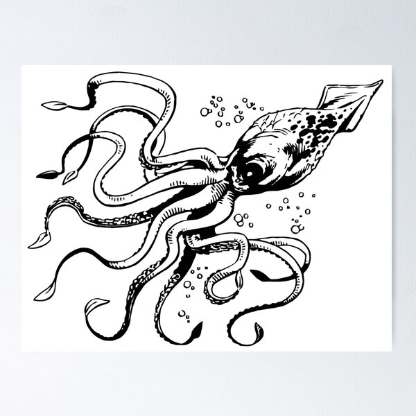 Item preview, Giant squid designed and sold by nomoregravity.