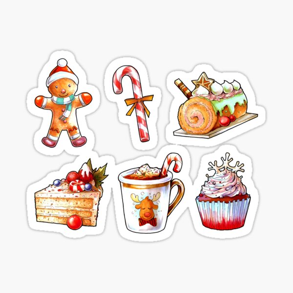 Christmas Delights – Mini Sticker Set #1 Sticker