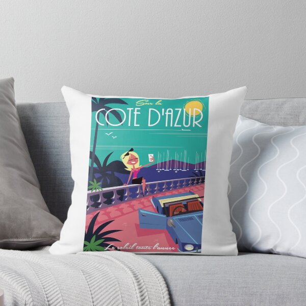 Item preview, Sur la Cote D'Azur poster designed and sold by GAGodel.