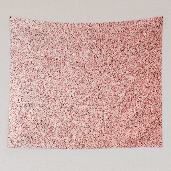 Item preview, Pink coral light pastel faux sparkles glitter bling girly orange pink (Photo of Glitter - Not Reflective)  designed and sold by PLdesign.