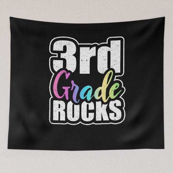 Item preview, Third Grade Rocks School Student Teacher Lesson designed and sold by Pricity Designs.
