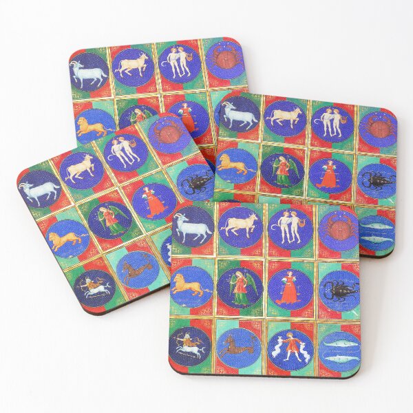 Item preview, MEDIEVAL ZODIACAL SIGNS WITH CONSTELLATIONS ,ASTROLOGY  From Book Of Hours designed and sold by BulganLumini.