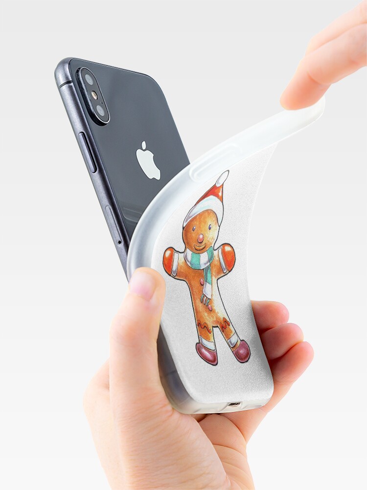 Alternate view of Gingerbread Buddy iPhone Case & Cover
