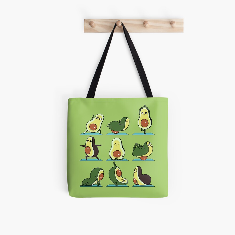 Avocado Yoga Tote Bag