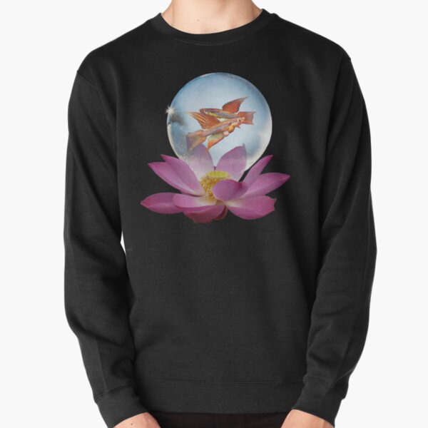Killie and Lotus Flower Pullover Sweatshirt