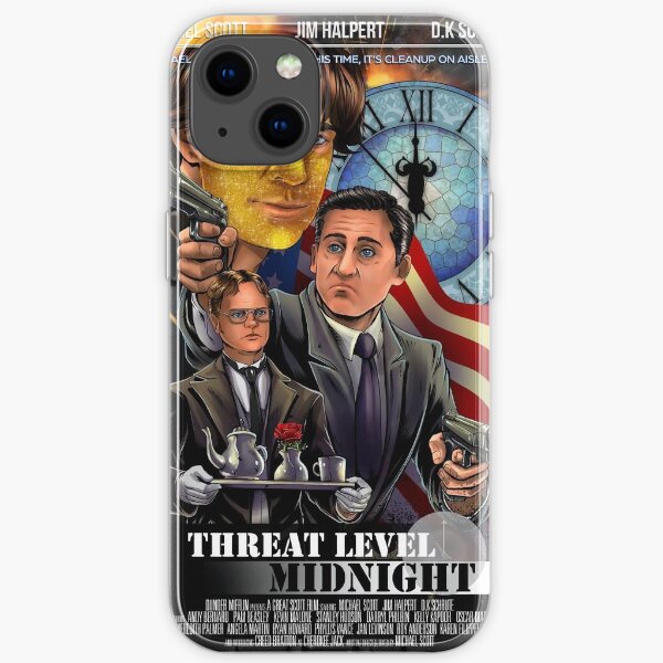 Threat Level Midnight - The Office iPhone Soft Case