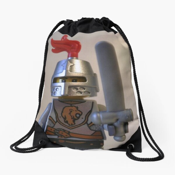 Lion Knight Armor with Lion Head and Belt Drawstring Bag