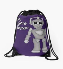 My Little Cyberman Drawstring Bag