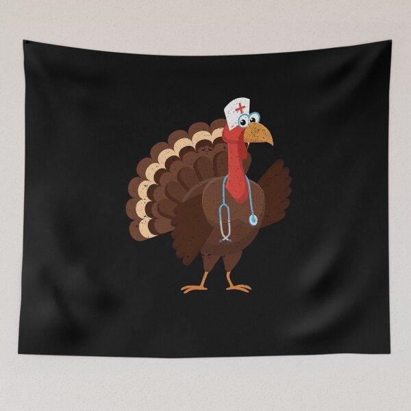 Item preview, Thanksgiving Nurse Turkey Feast Day Food Medical designed and sold by Kieran Abbott.