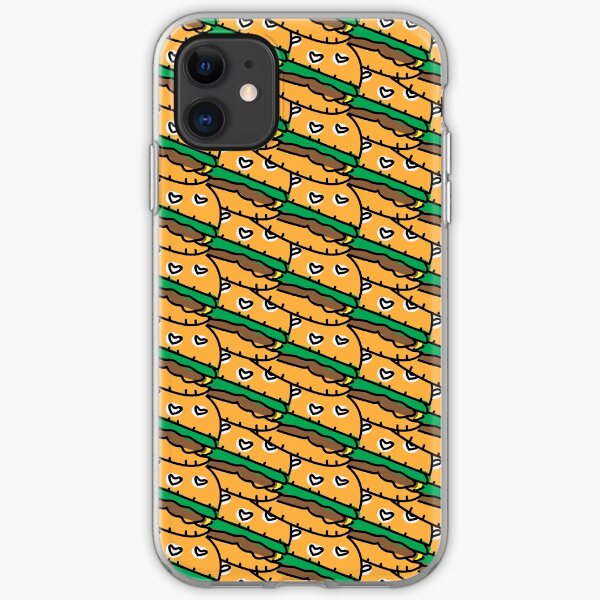 i love burger iPhone Soft Case