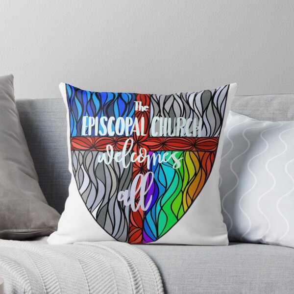 Item preview, Episcopal Shield  Pride 3 designed and sold by Mallory Watkins.