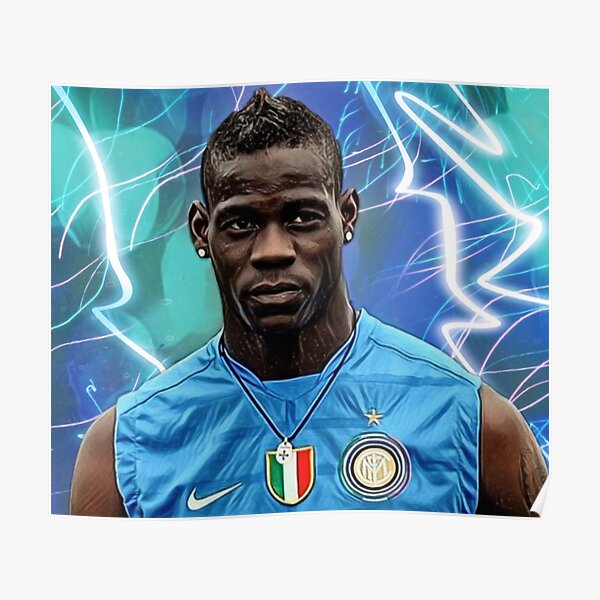 Mario Balotelli Italy Edit Poster By Jshhstngs Redbubble