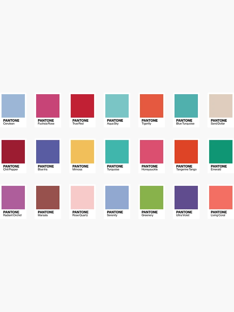 rose quartz / serenity Notebook: Find Your Pantone True Color