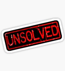 Unsolved Stamp Sticker