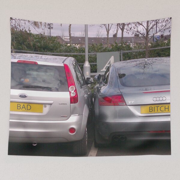 Item preview, Bad Parking Bitch designed and sold by BritishYank.