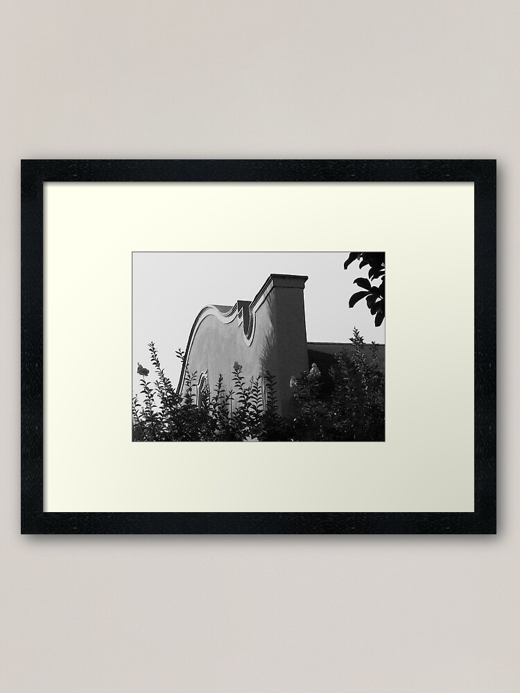 Alternate view of Local Style - Mission Architecture Framed Art Print