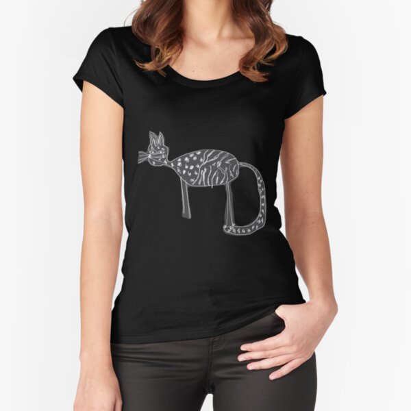 Cats love Fitted Scoop T-Shirt