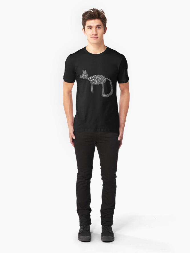 Alternative Ansicht von Katzen Liebe Slim Fit T-Shirt