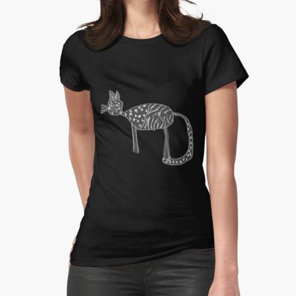 Cats love Fitted T-Shirt