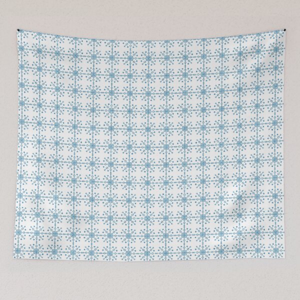 Item preview, Soft-Blue Snowflake  designed and sold by ArtandPatterns1.