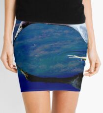 Little Blue Heron Mini Skirt