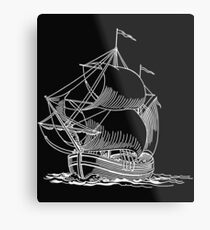 Sail ship Metal Print