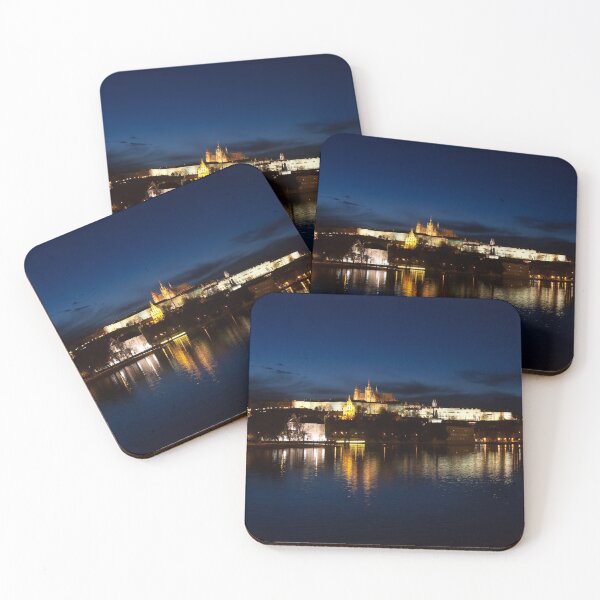Item preview, Prague Castle @night designed and sold by Dominika Aniola.