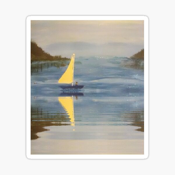 Item preview, Sailing on the water designed and sold by BellsPainting.
