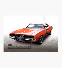 Dukes of Hazzard General Lee - 1969 Dodge Charger Photographic Print