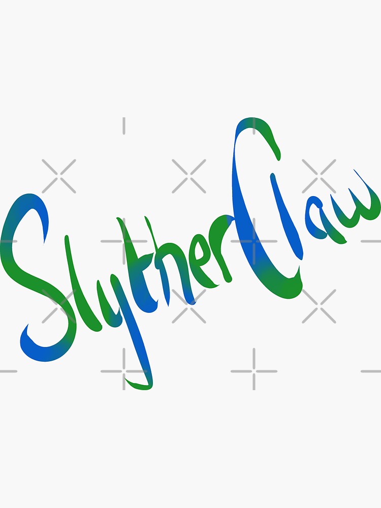 Slytherclaw Calligraphy by Zorume