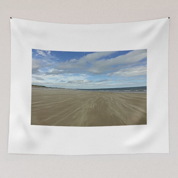 Item preview, Windy Day at Druridge Bay designed and sold by Kat Simmons.