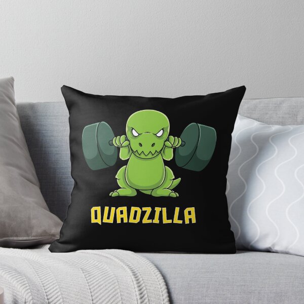 Item preview, Cute Dinosaur Gym Workout Quadzilla Gift designed and sold by nerdninja.