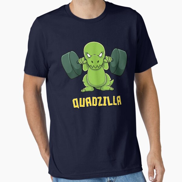 Item preview, Cute Dinosaur Gym Workout Quadzilla Gift designed and sold by nerdninja.