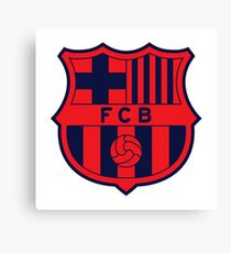 FC Barcelona Crest Canvas Print