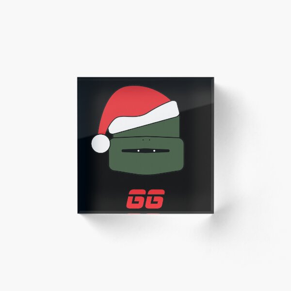 SiegeGG - Chanks Christmas Wish No Text Acrylic Block