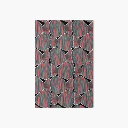 Funny Fishes Art Board Print