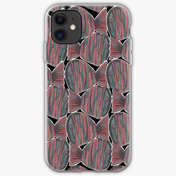 Funny Fishes iPhone Soft Case