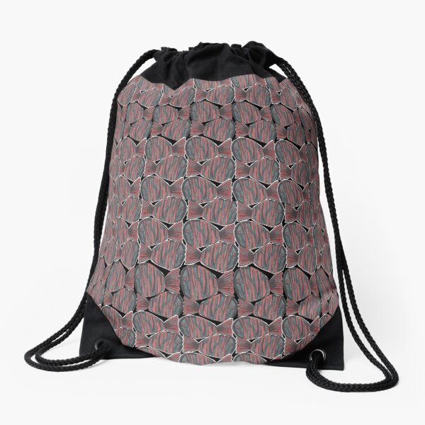 Funny Fishes Drawstring Bag