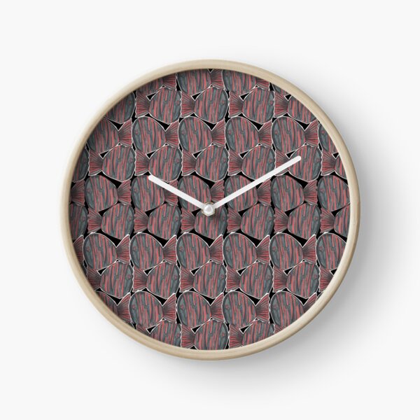 Funny Fishes Clock