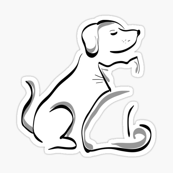sticker katzen und hunde redbubble
