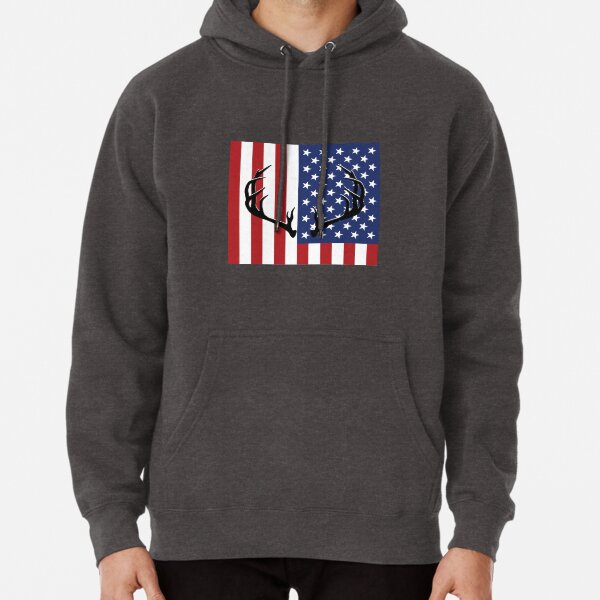 Freedom Deer Pullover Hoodie