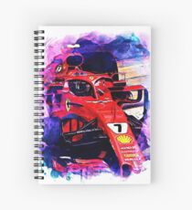 Iceman Raikkonen Spiral Notebook