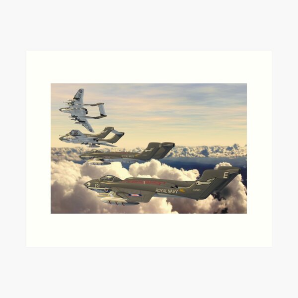 Item preview, The Mighty Sea Vixen designed and sold by coldwarwarrior.