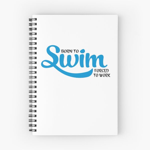 Item preview, Born to swim designed and sold by Vectorqueen.