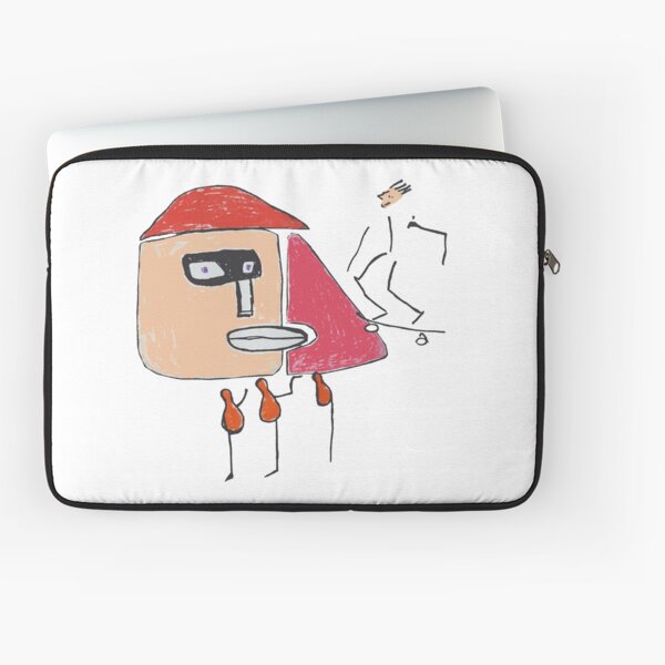 A gangster, a skater and three one-legged Laptop Sleeve