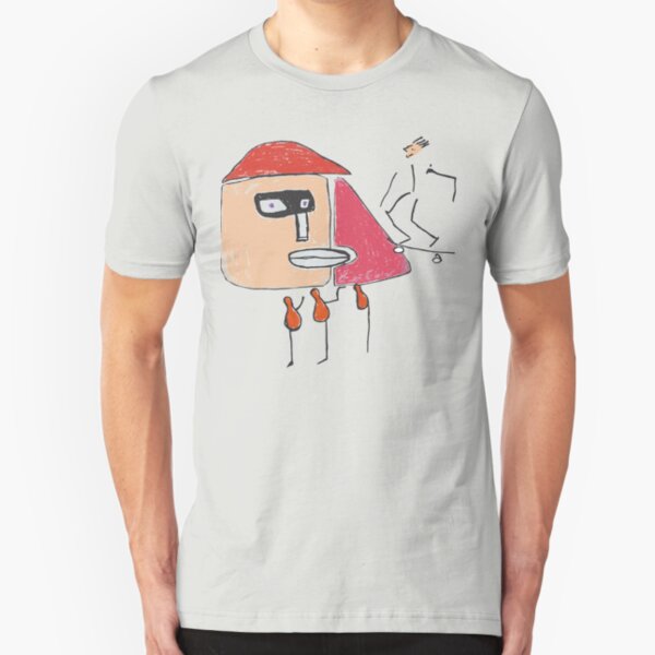 Ein Gangster, ein Skater und drei Einbeinige Slim Fit T-Shirt