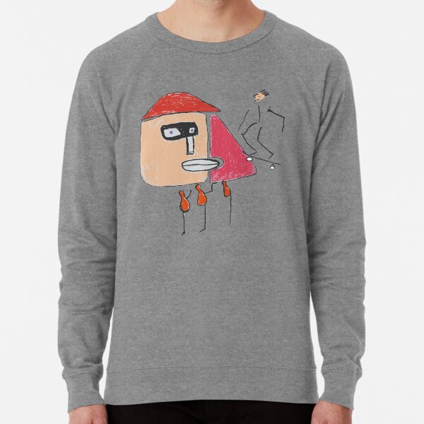 A gangster, a skater and three one-legged Lightweight Sweatshirt