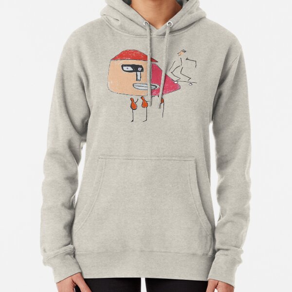 A gangster, a skater and three one-legged Pullover Hoodie