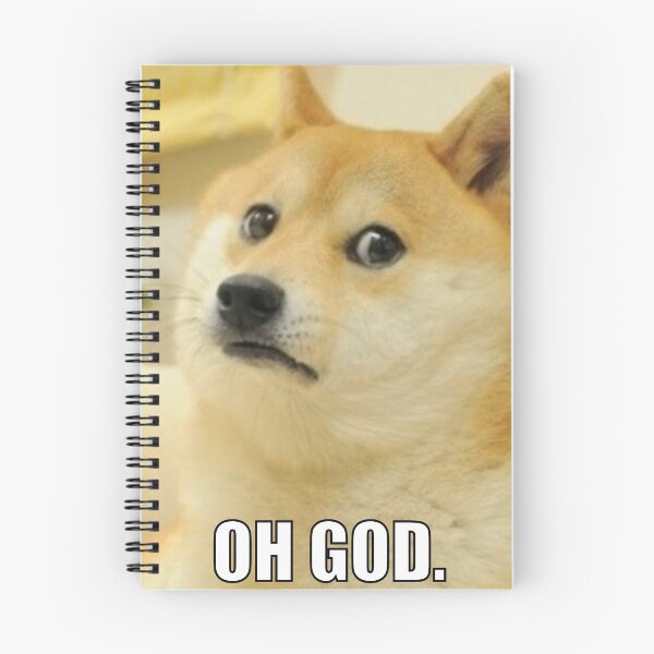 Item preview, Traumatised Doge Meme designed and sold by noodledesigns.